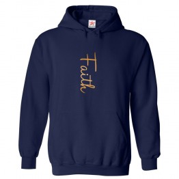Faith Classic Religious Unisex Kids and Adults Pullover Hoodie